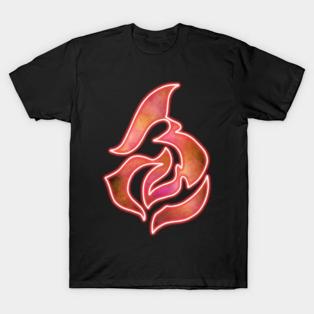 Fire Icon T-Shirt by DeLyss-Iouz